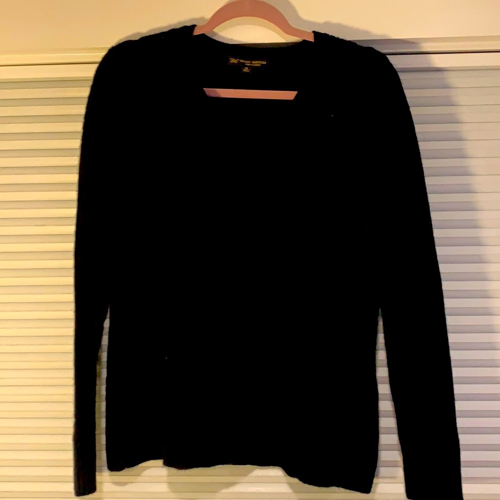 Brooks Brothers cashmere sweater black